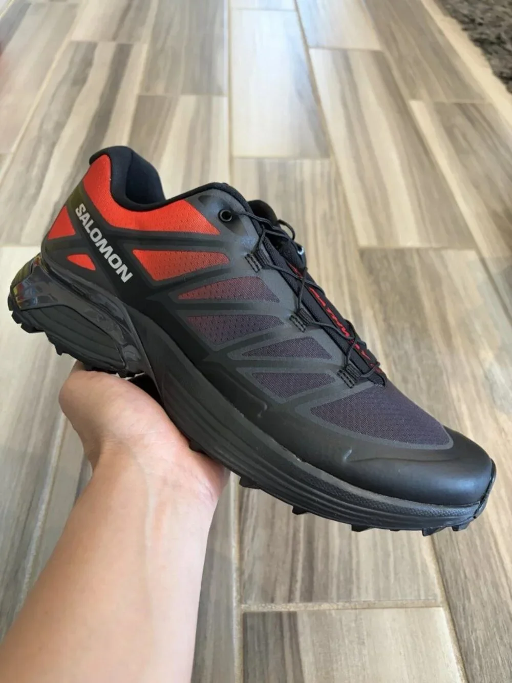Men's Salomon XT-Pathway 2 Shoes - Asphalt/Black/Fire L49193400